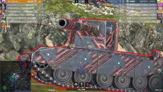 FV215b (183)/Obj.260/AMX 50B/Chieftain Mk.6/IS-4/T-62A - World Of Tanks Blitz Replay