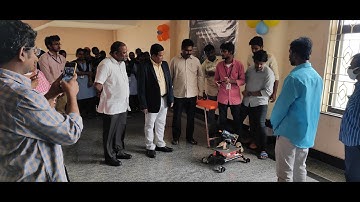 KRISHNA UNIVERSITY Project Expo 22 Organized by Department of Electronics and Communication Engineer