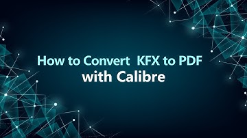 Converting Kindle KFX eBooks to PDF Calibre (How-to)