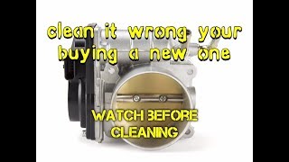 How to Clean a Throttle Body  Throttle Body Cleaning Service  Bundys Garage