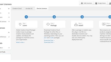Tutorial on Managing Device Licenses on Adobe Admin Console