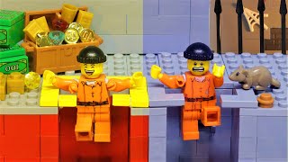 НУБ ПОТИВ ПРО ПОБЕГ ИЗ ТЮРЬМЫ NOOB vs PRO Escape Jail Лего побег из тюрьмы