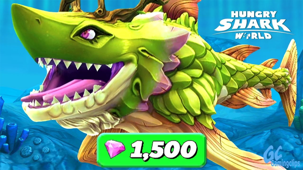 GAIA unlocked in Hungry Shark World