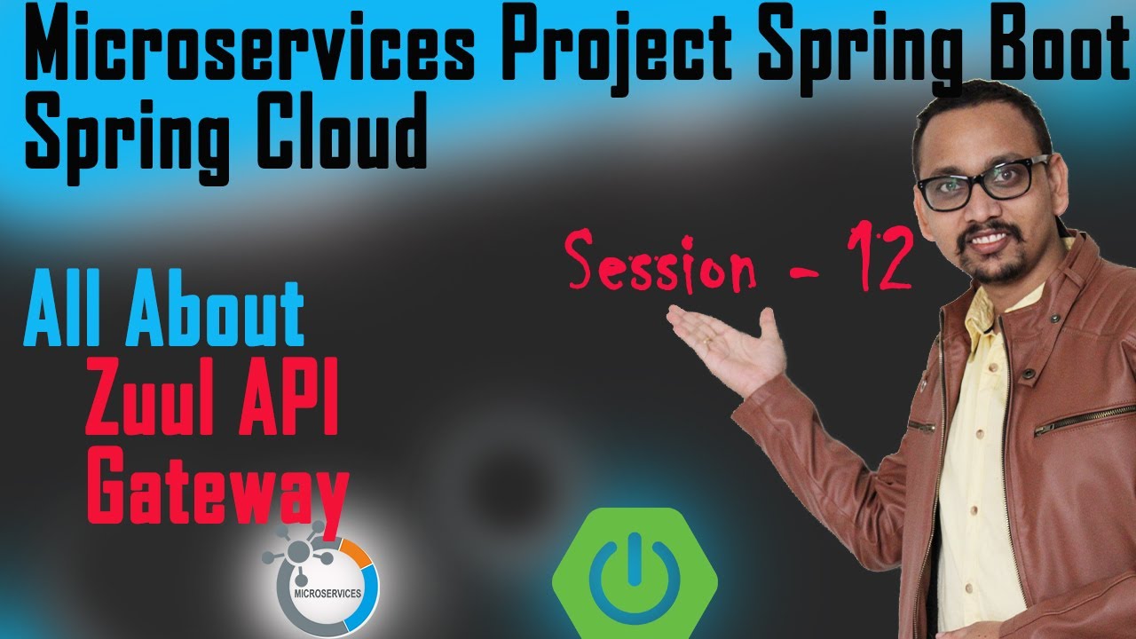 Download 12. Configuring ZUUL API Gateway | Microservices project with spring boot and spring cloud