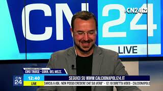 Napoli, incontro con Conte: le ultime da Castel Volturno 🔴 CN24 LIVE