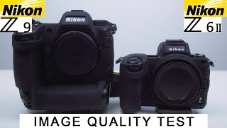 Nikon Z9 vs Nikon Z6ii - 45 mp vs 24mp - image quality test