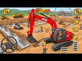 JCB CITY HOUSE CONSTRUCTION 🚧 WORK 🤠 #NEW JCB #GAMEPLAY 😜 GAME 🎮 JCB AND TRUCK #WORKING #VIDEO 