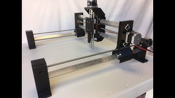 DIY 3D PRINTED CNC machine with NEMA 23 stepper motors.