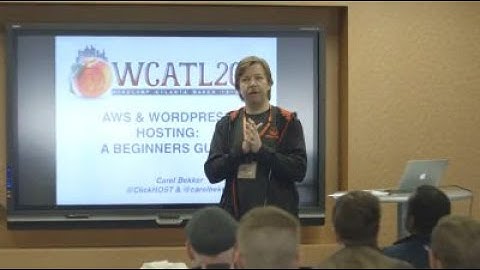 Carel Bekker: AWS and WordPress Hosting – A Beginners Guide