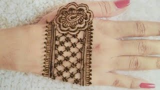 New Mehndi design for back hand ||simple mehndi design shorts