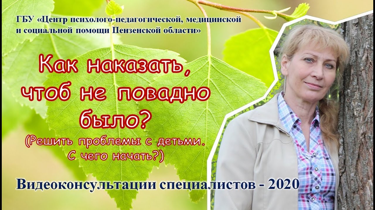 "Как наказать, чтоб не повадно было?" (Решить проблемы с детьми. С чего ...