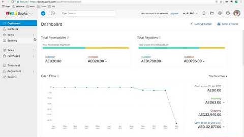 VAT Accounting Software- UAE - Zoho Books