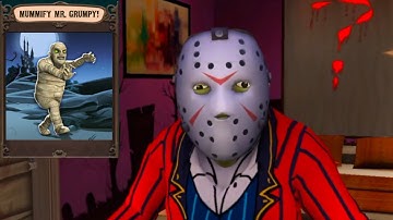 Scary Stranger 3D | Mummify MR. Grumpy Level | Gameplay WALKTHROUGH (iOS Android)