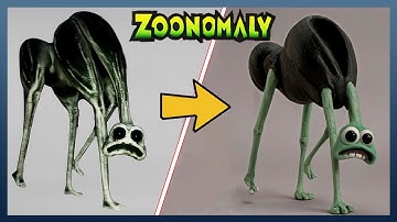 Zoonomaly Game VS Real Life - All Character Comparison Remix Mode version #zoonomaly #horrorgaming