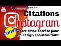 Citation instagram canva publication  success net profit apsense youtube tips