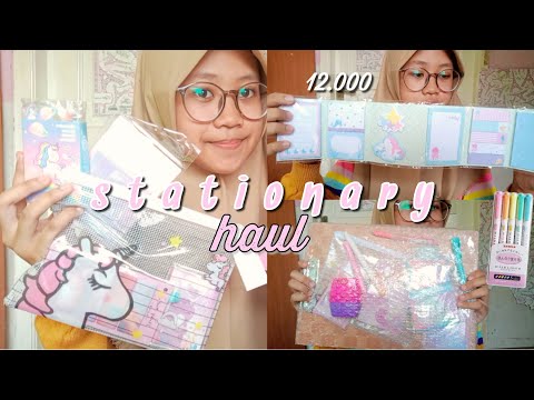 Shopee Stationery Haul #4 | Indonesia. 