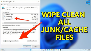 How to Clear ALL CACHE & JUNK From Windows 11 / Windows 10 (Easy Way)