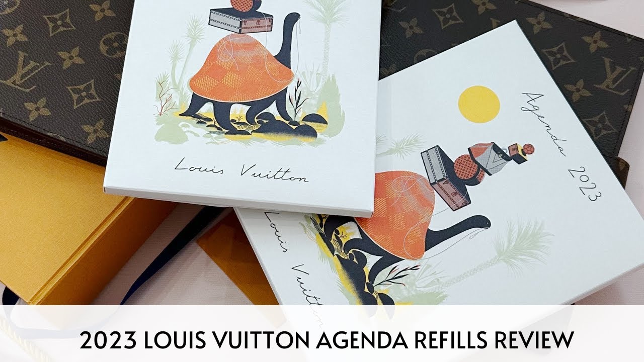 2023 Louis Vuitton Agenda Refills Review - GM & Desk Agenda