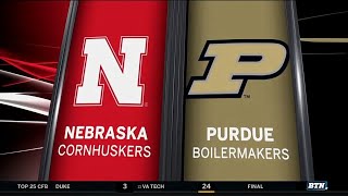 Nebraska at Purdue - Football Highlights