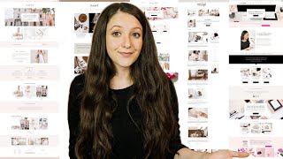 Top 5 WordPress Themes for Bloggers, Entrepreneurs & E-Commerce Shops! Minimal & Feminine Design