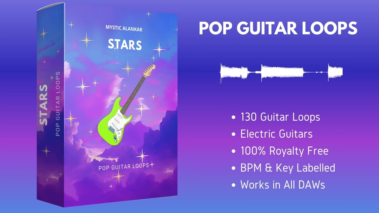 Pop Guitar Loops | Royalty Free Sample Pack