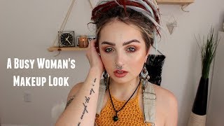 A Busy Woman&#39;s Makeup Look