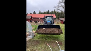 Ordningställande av drivhuset #Valtra N135