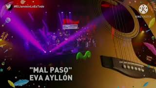 Video thumbnail of "16:9 Eva Ayllon - Karaoke Mal Paso"