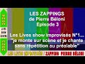 Les zappings de pierre bloni  3   lives show n1