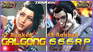 T8 666Rp Ranked Dragunov Vs Galgonge Ranked Azucena Tekken 8 High Level Gameplay