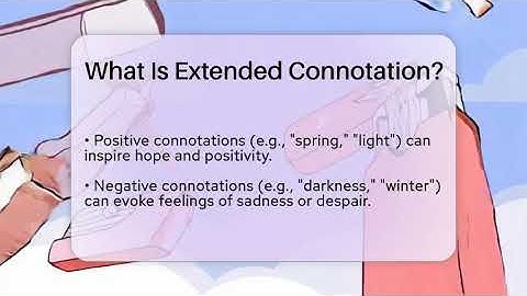 What Is Extended Connotation? - The Prose Path