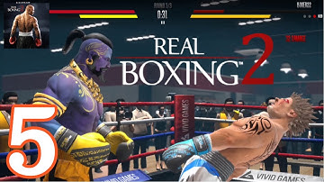 Real Boxing 2 - Gameplay Walkthrough Part 5 - Genie Boxer (iOS, Android)