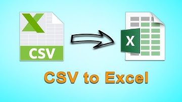 كيفية تحويل ملف csv إلى excel