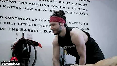 Aaron Page - Full Log Training Session