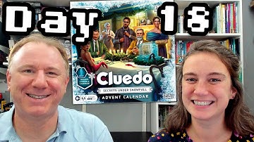 Cluedo/Clue Advent Calendar Day 18 - Secrets Under Snowfall