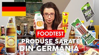 MANANC PRODUSE DIN GERMANIA - Ce alimente am cumparat? - FOOD TEST