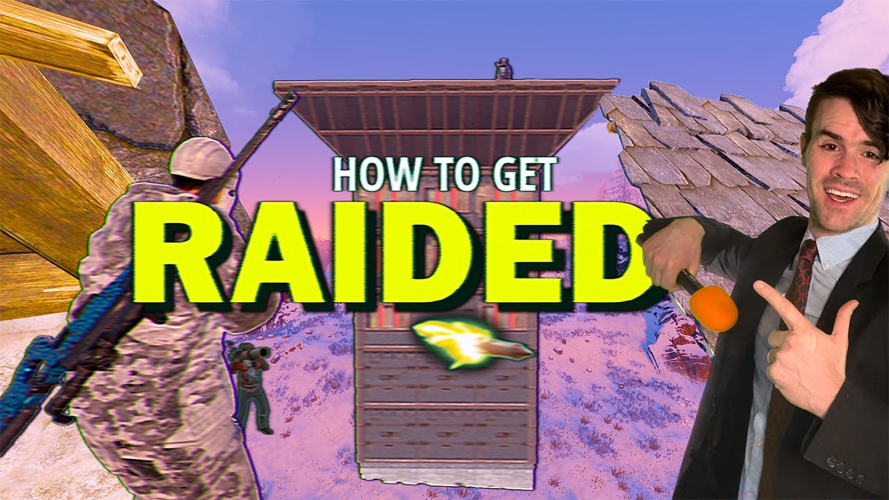HOW TO GET ONLINE RAIDED IN RUST - YouTube
