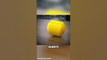 The Shape That Always Stands Up! | Gömböc Explained.                      #documentary#usashorts#fyp