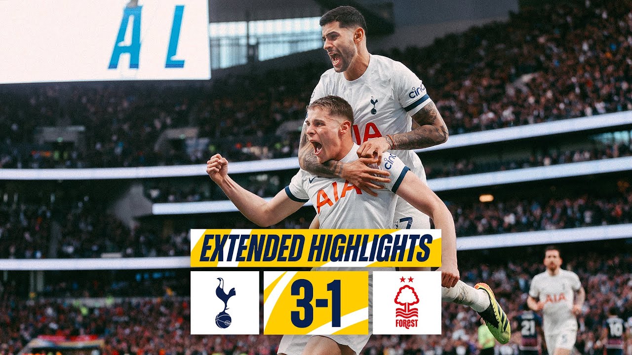 Spurs zittern sich zum Sieg | Tottenham Hotspur - FC Everton | Highlights - Premier League 23/24