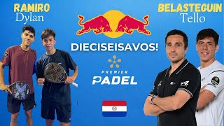 P2 ASUNCIÓN PREMIER PADEL 2024 DIECISEISAVOS | Tello-Belasteguin VS Ramiro Valenzuela-Dylan Cuello