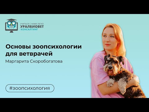 Основы зоопсихологии для ветврачей, лектор Маргарита Скоробогатова