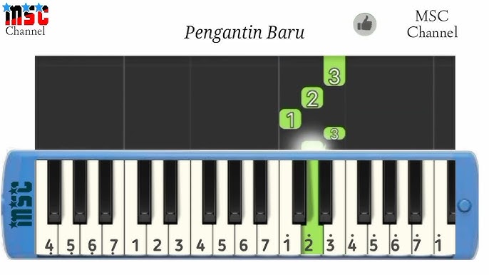 Kunci Not Pengantin Baru NOT ANGKA PIANIKA SECAWAN MADU | TUTORIAL MUDAH MAIN PIANIKA LAGU DANGDUT SECAWAN MADU - YouTube