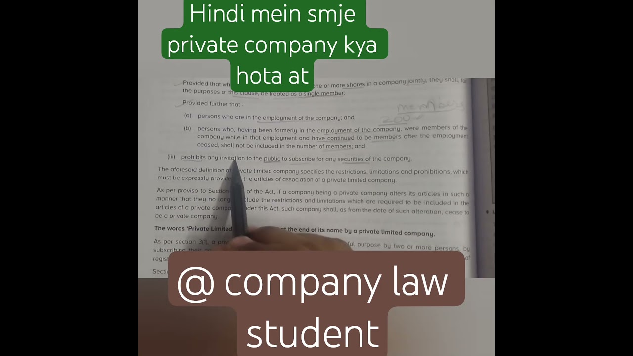 #companylaw