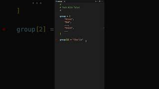 How to use an ellipsis (...) in a Python list #learnpython #pythonlearning #coding