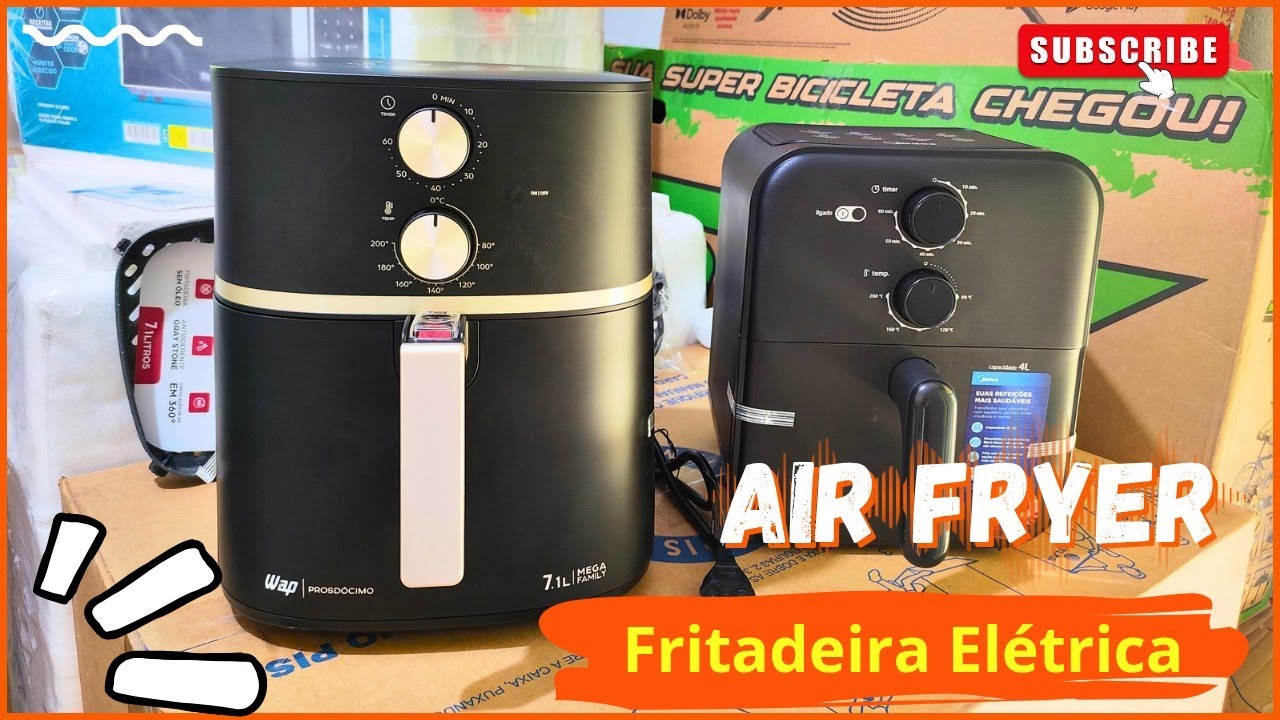 Fritadeira Elétrica (Air Fryer) Qual é o modelo ideal? 