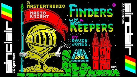 FINDERS KEEPERS (1985) Walkthrough, ZX Spectrum