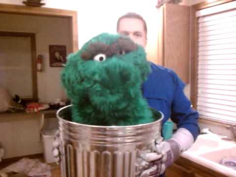 My Oscar DIY the Grouch costume - YouTube