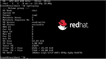 Red Hat  Enterprise Linux 7.6 LVM aumentar volúmen lógico