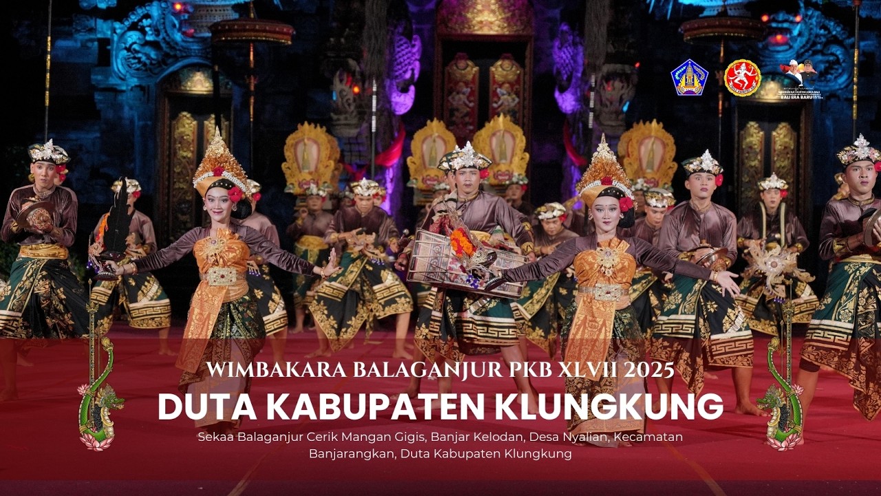 Lomba Baleganjur Pesta Kesenian Bali XLVII Tahun 2025 Duta Kabupaten Klungkung