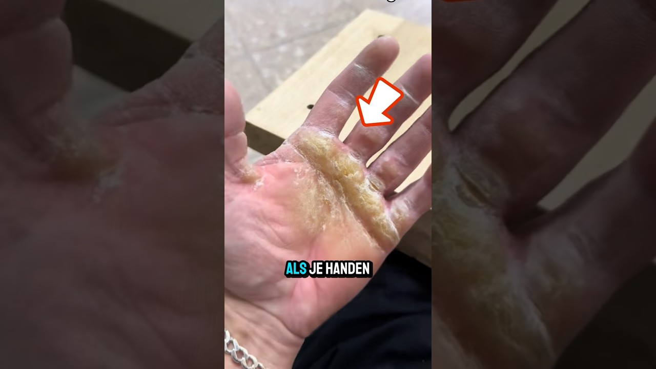 Eelt op je handen? Doe dit NOOIT!